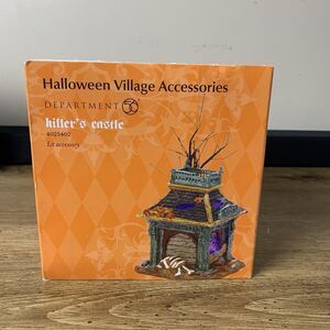 Dept 56 Halloween Village “Killer's Castle” Lit works #4025402